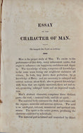 1825 Essay on the Character of Man, Revelation Explained, ODD possibly Quaker