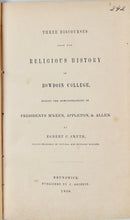 Load image into Gallery viewer, History of Revivals at Bowdoin College, 1858