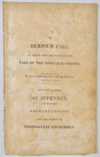 Load image into Gallery viewer, 1820 Only Episcopalians Will Be in Heaven, Sarcastic Attack on Them