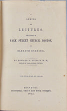 Load image into Gallery viewer, 1862 Edward D. Griffin, Park Street Lectures, Calvinistic Theology