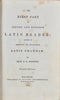 1846 The First Part of Jacobs and Döring's Latin Reader