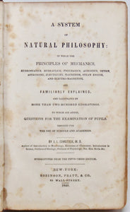 Comstock, J. L. A System of Natural Philosophy (Physics)