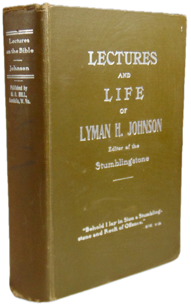 1906 Money Power Controls Apostate Churches, No Creed but the Bible