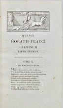 Load image into Gallery viewer, 1800 Pierre Didot printing of Horace: Quintus Horatius Flaccus