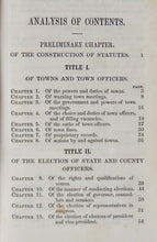 Load image into Gallery viewer, 1847 A Guide to Officers of Towns, Revised Statutes of New-Hampshire