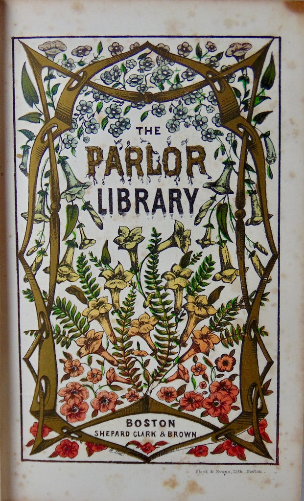 [CHROMOLITHOGRAPH] Wealth and Fashion (The Parlor Library)