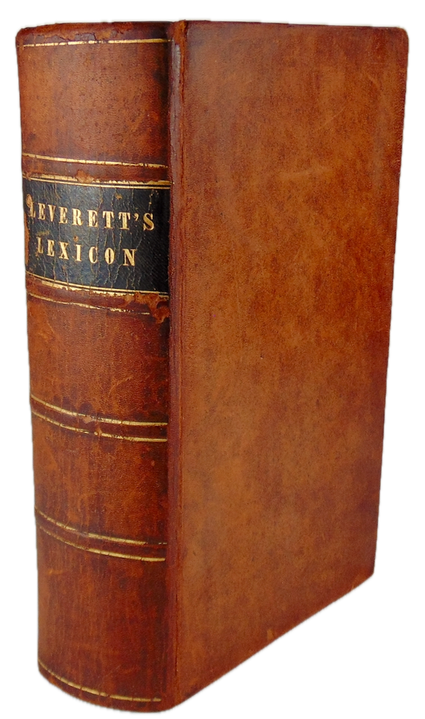 1850 Leverett, A New and Copious Lexicon of the Latin Language