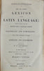 1850 Leverett, A New and Copious Lexicon of the Latin Language