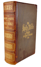 Load image into Gallery viewer, 1869 The Complete Analysis of the Holy Bible, The Bible its own Interpreter