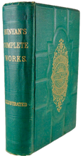 Load image into Gallery viewer, 1874 illustrated The Complete Works of John Bunyan