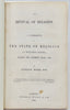 Reed, Andrew. The Revival of Religion. A Narrative of the State of Religion at Wycliffe Chapel, during the present year, 1839
