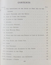 Load image into Gallery viewer, 1909 First Aid for Emergencies, Inadvertently Amusing Content