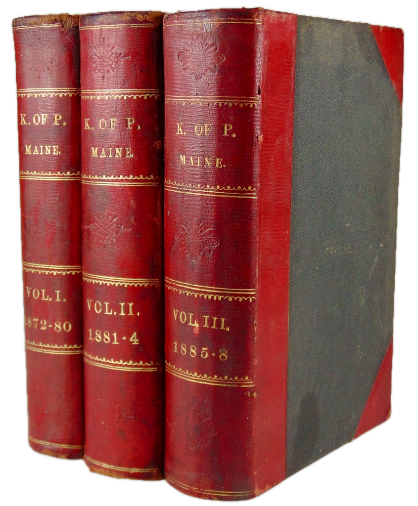 Knights of Pythias. Proceedings of the Grand Lodge of Maine, 1875-1888