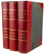 Load image into Gallery viewer, Knights of Pythias. Proceedings of the Grand Lodge of Maine, 1875-1888