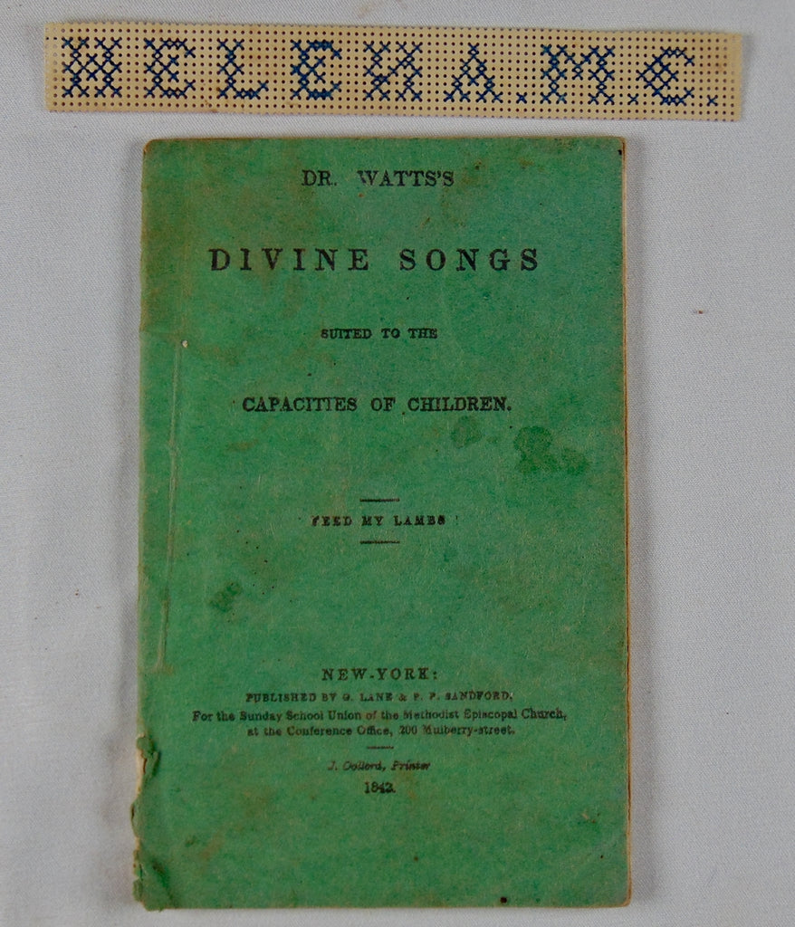 Dr. Watts's Divine Songs suited to the Capacities of Children