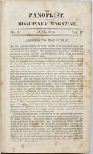 Load image into Gallery viewer, [Morse, Jedidiah]. The Panoplist, and Missionary Magazine, for the year ending June 1, 1813. Volume V. New Series
