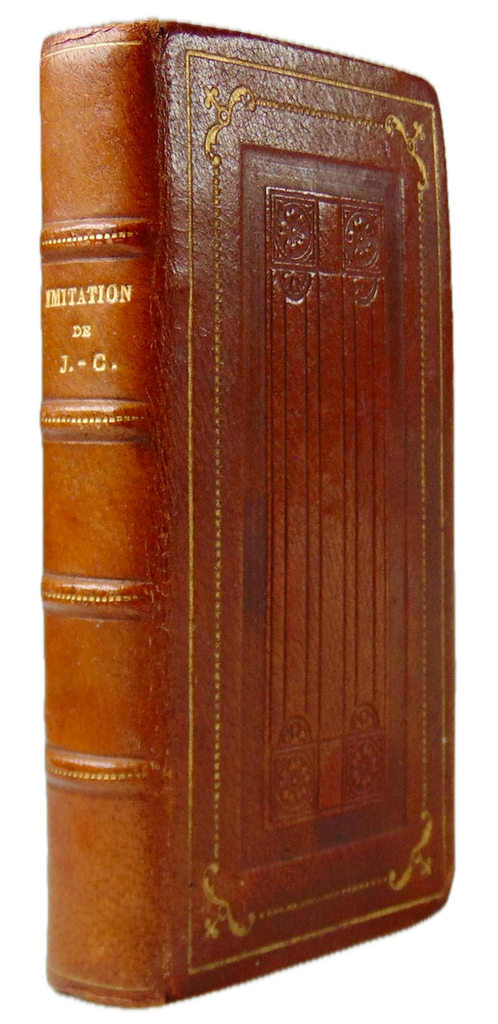 Thomas A'Kempis. L'Imitation de Jesus-Christ in a gorgeous binding