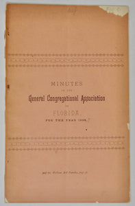 1887 Florida Congregational Churches Minutes