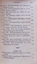 Load image into Gallery viewer, John Mason, 1814 Self Knowledge, with reflections on Human Nature