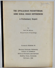 Load image into Gallery viewer, Nelson, Hart M. The Appalachian Presbyterian: Some Rural-Urban Differences