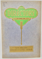 Directory of the New England Congregational Church, 1928, Chicago