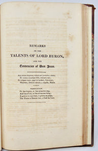 Colton, C. C.  Lacon: or Many Things in Few Words; addressed to those who think 1822