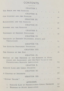 Leiper, J. H.; Crowe, S. J. A Sabbath Manual (Pennsylvania Sabbath Association)
