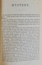 Load image into Gallery viewer, Mystery; or Mental Philosophy Applied to the Bible (1875)