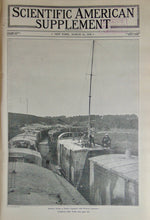 Load image into Gallery viewer, 1918 WWI Scientific American Supplements, January to June bound volume