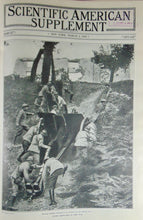 Load image into Gallery viewer, 1918 WWI Scientific American Supplements, January to June bound volume