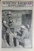 Load image into Gallery viewer, 1918 WWI Scientific American Supplements, January to June bound volume