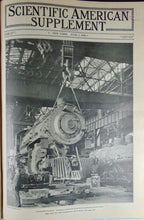 Load image into Gallery viewer, 1918 WWI Scientific American Supplements, January to June bound volume