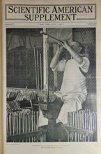 Load image into Gallery viewer, 1917 WWI Scientific American Supplements, July to December bound volume