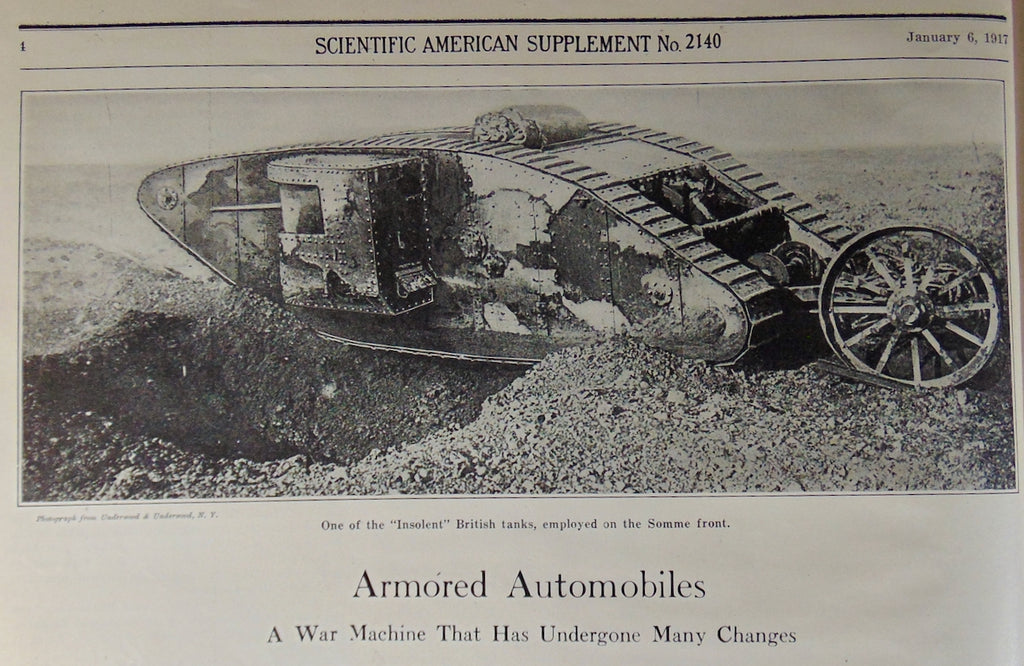 WWI Science & Technology, Scientific American Supplement 1917