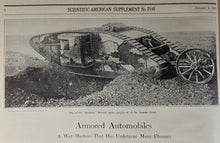 Load image into Gallery viewer, WWI Science &amp; Technology, Scientific American Supplement 1917