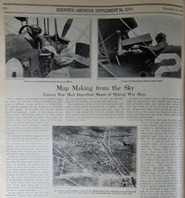 Load image into Gallery viewer, 1918 WWI Scientific American Supplements, Tanks, Shell Shock &amp;c.