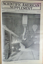 Load image into Gallery viewer, 1918 WWI Scientific American Supplements, Tanks, Shell Shock &amp;c.