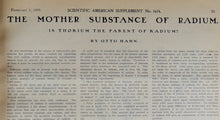 Load image into Gallery viewer, Scientific American Supplement, 1908. Automobiles, Ships, Railroads, Radium, &amp;c.
