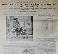 Scientific American Supplements, 1907. Automobiles, Ships, Railroads, Inventions