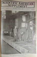 Load image into Gallery viewer, Scientific American Supplements, 1919. Automobiles, Ships, Railroads, Inventions