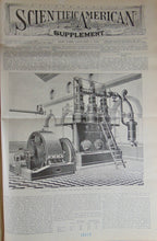 Load image into Gallery viewer, 1898 Scientific American Supplements, Flying Machines, Ships, Engines &amp;c.
