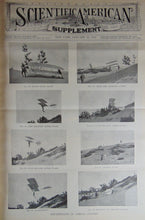 Load image into Gallery viewer, 1898 Scientific American Supplements, Flying Machines, Ships, Engines &amp;c.