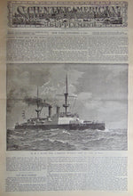 Load image into Gallery viewer, 1891 Scientific American Supplements, Battleships, Bridges, Balloons, &amp;c.