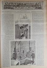 Load image into Gallery viewer, 1891 Scientific American Supplements, Battleships, Bridges, Balloons, &amp;c.