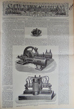 Load image into Gallery viewer, 1891 Scientific American Supplements, Battleships, Bridges, Balloons, &amp;c.