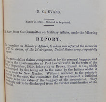 Load image into Gallery viewer, 1857 Investigation of Corrupt Members of Congress