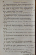 Load image into Gallery viewer, 1856 US Treasury Report, Commerce and Navigation of the United States