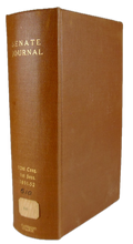 Load image into Gallery viewer, 1851 Journal of the United States Senate