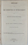 1844 Senate Report on Government Patronage and Waste