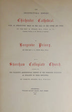 Load image into Gallery viewer, 1867 Engraved Plates, b/w &amp; colors, Architectural History, Chichester Cathedral